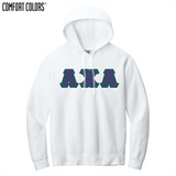Greek Letters Lightweight Hoodie