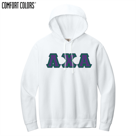 Greek Letters Lightweight Hoodie