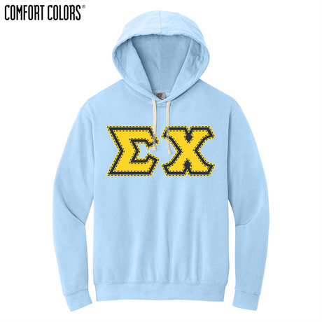 Greek Letters Lightweight Hoodie