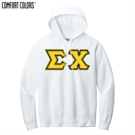 Greek Letters Lightweight Hoodie
