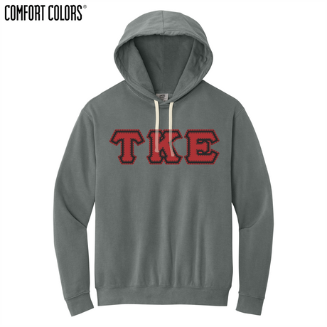 Greek Letters Lightweight Hoodie
