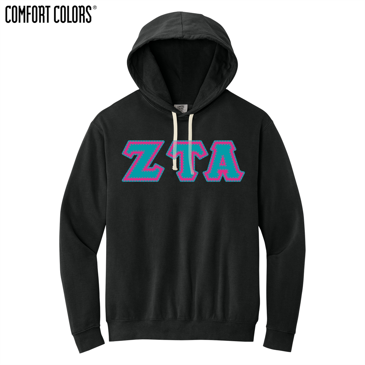 Greek Letters Lightweight Hoodie