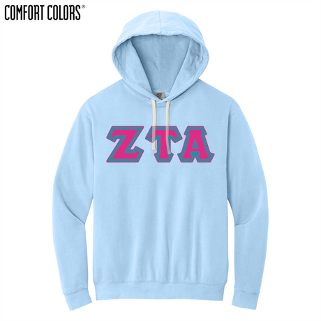 Greek Letters Lightweight Hoodie