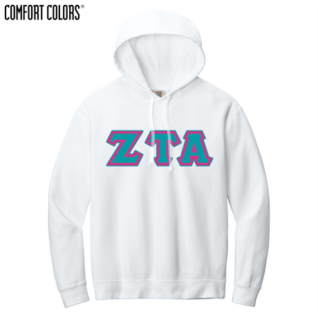 Greek Letters Lightweight Hoodie