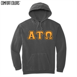 Greek Letters Ring-Spun Hoodie