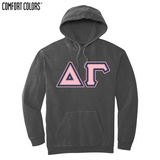 Greek Letters Ring-Spun Hoodie