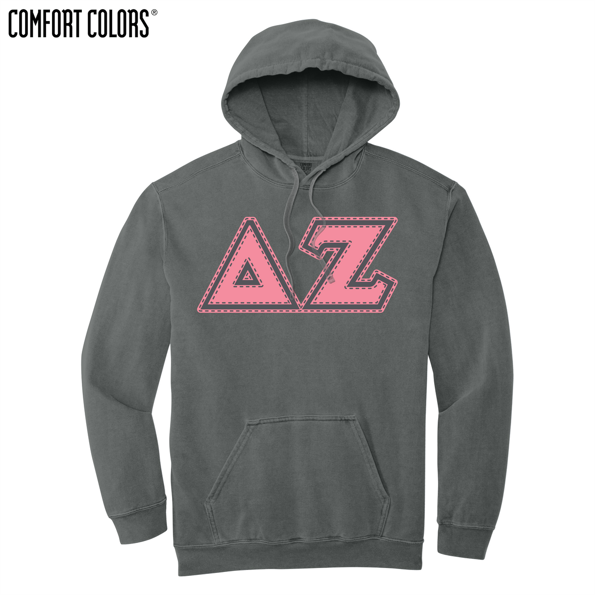 Greek Letters Ring-Spun Hoodie