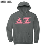 Greek Letters Ring-Spun Hoodie