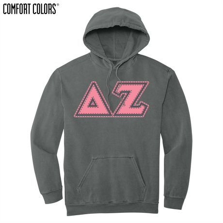 Greek Letters Ring-Spun Hoodie