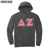 Greek Letters Ring-Spun Hoodie