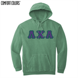Greek Letters Ring-Spun Hoodie