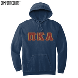 Greek Letters Ring-Spun Hoodie