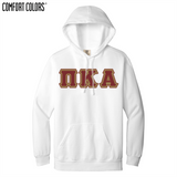Greek Letters Ring-Spun Hoodie