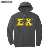 Greek Letters Ring-Spun Hoodie
