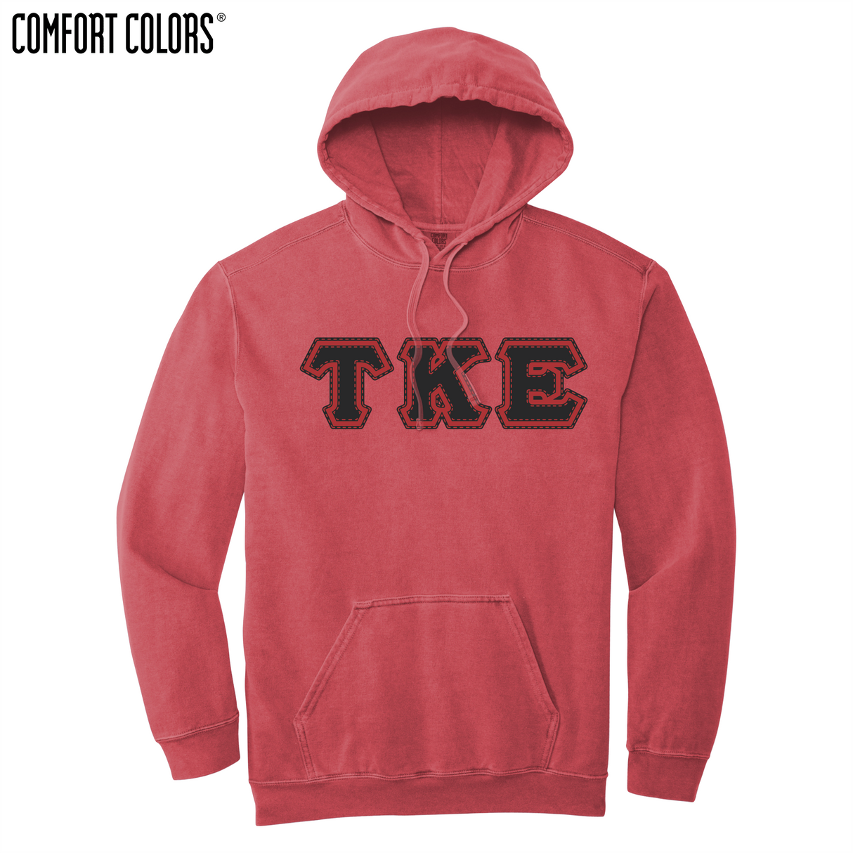 Greek Letters Ring-Spun Hoodie