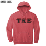 Greek Letters Ring-Spun Hoodie