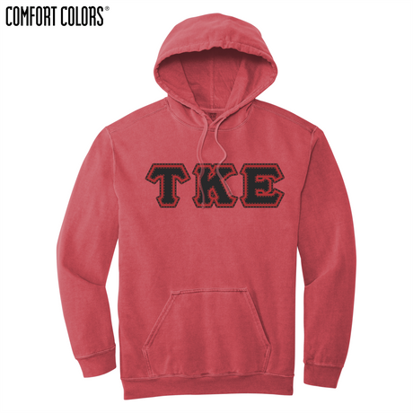 Greek Letters Ring-Spun Hoodie