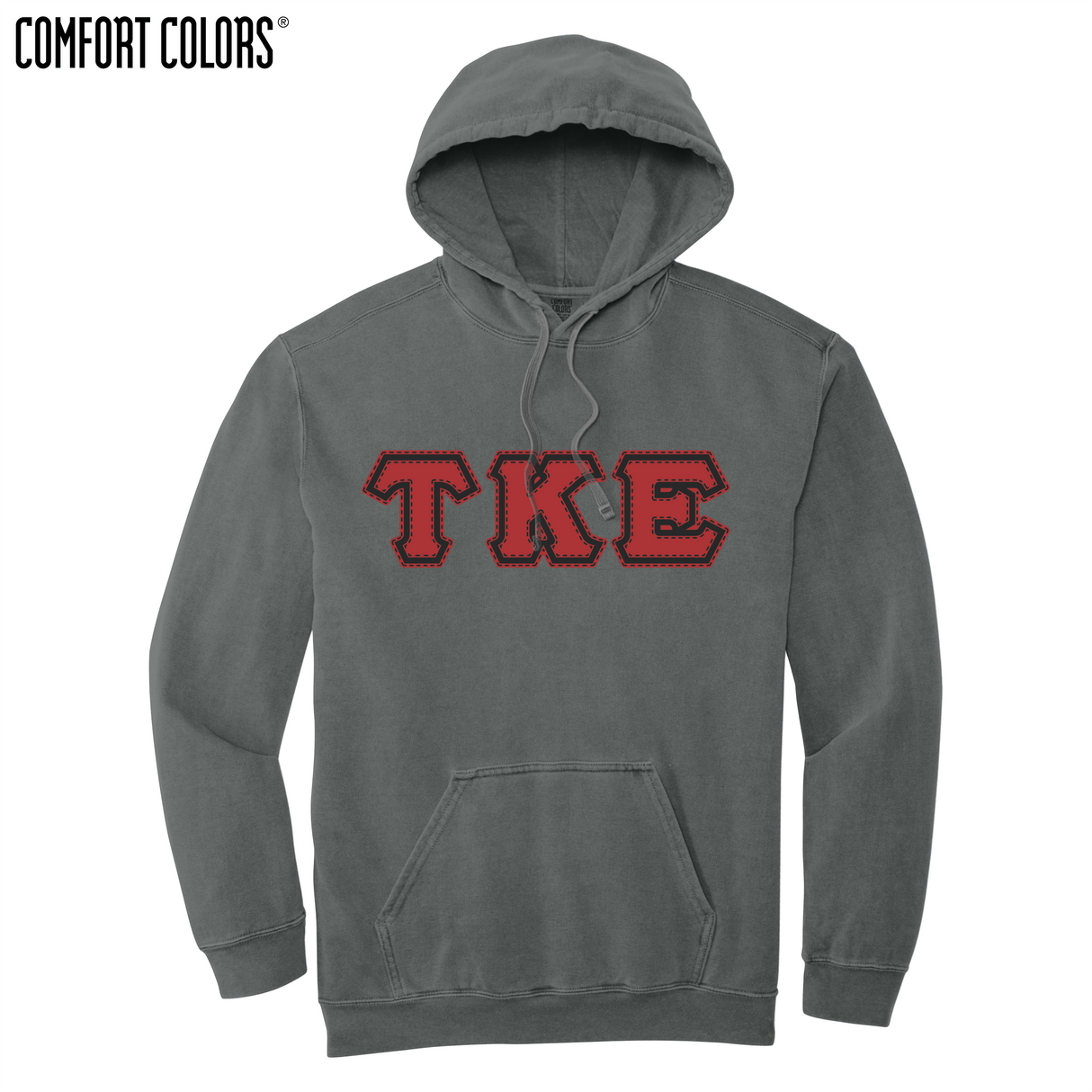 Greek Letters Ring-Spun Hoodie