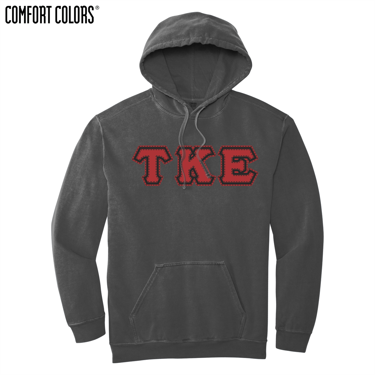 Greek Letters Ring-Spun Hoodie