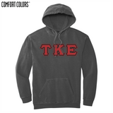 Greek Letters Ring-Spun Hoodie