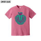 Greek Letters Heavyweight Ring Spun Tee