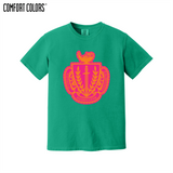 Greek Letters Heavyweight Ring Spun Tee