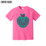 Greek Letters Heavyweight Ring Spun Tee