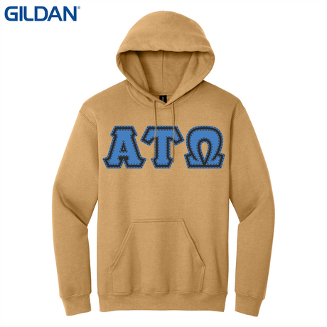 Greek Letters Pullover Hoodie