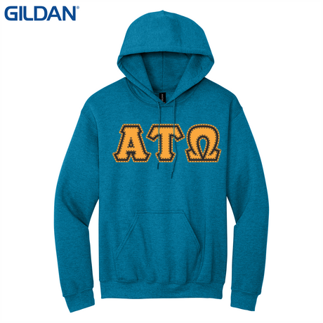 Greek Letters Pullover Hoodie