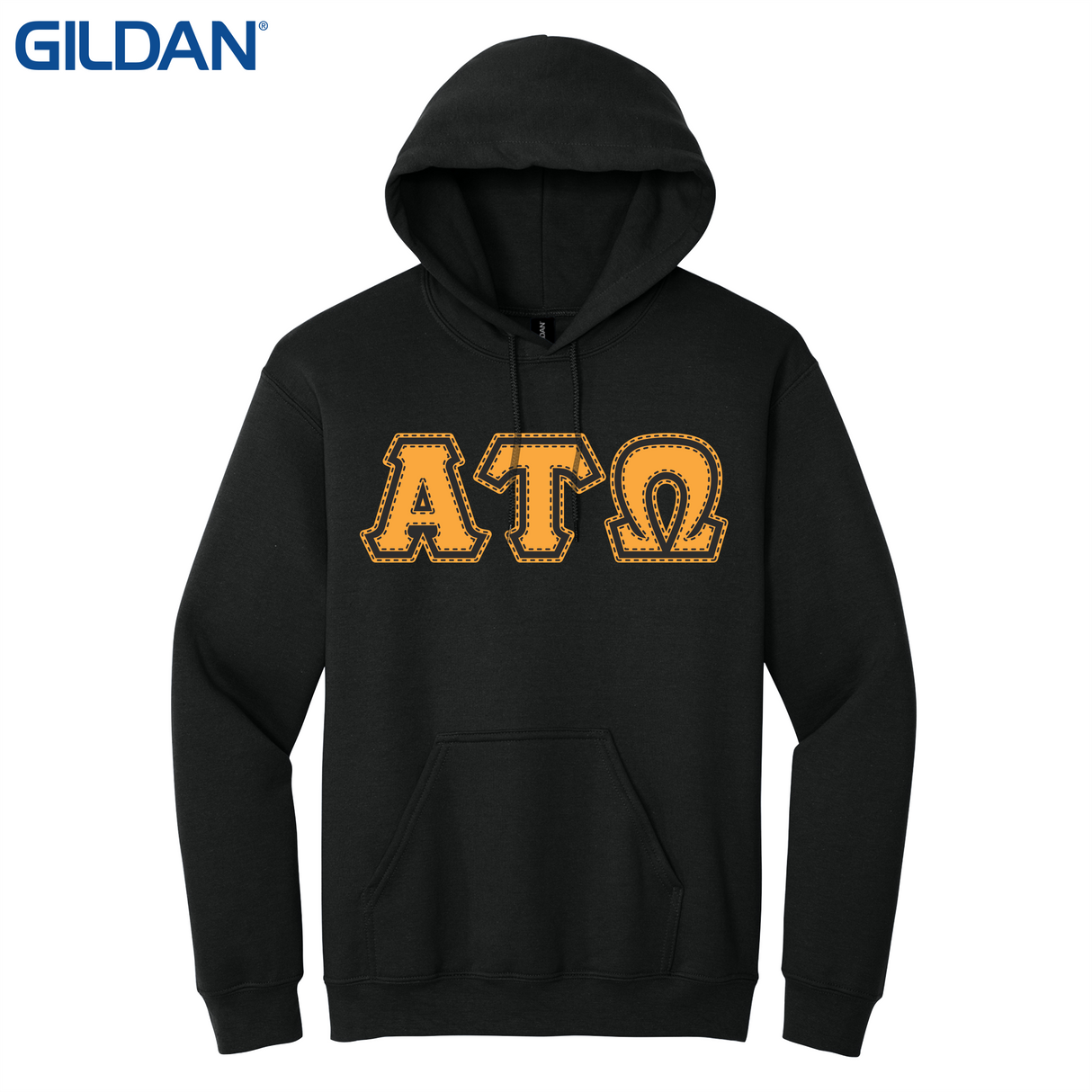 Greek Letters Pullover Hoodie