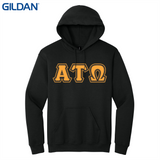 Greek Letters Pullover Hoodie