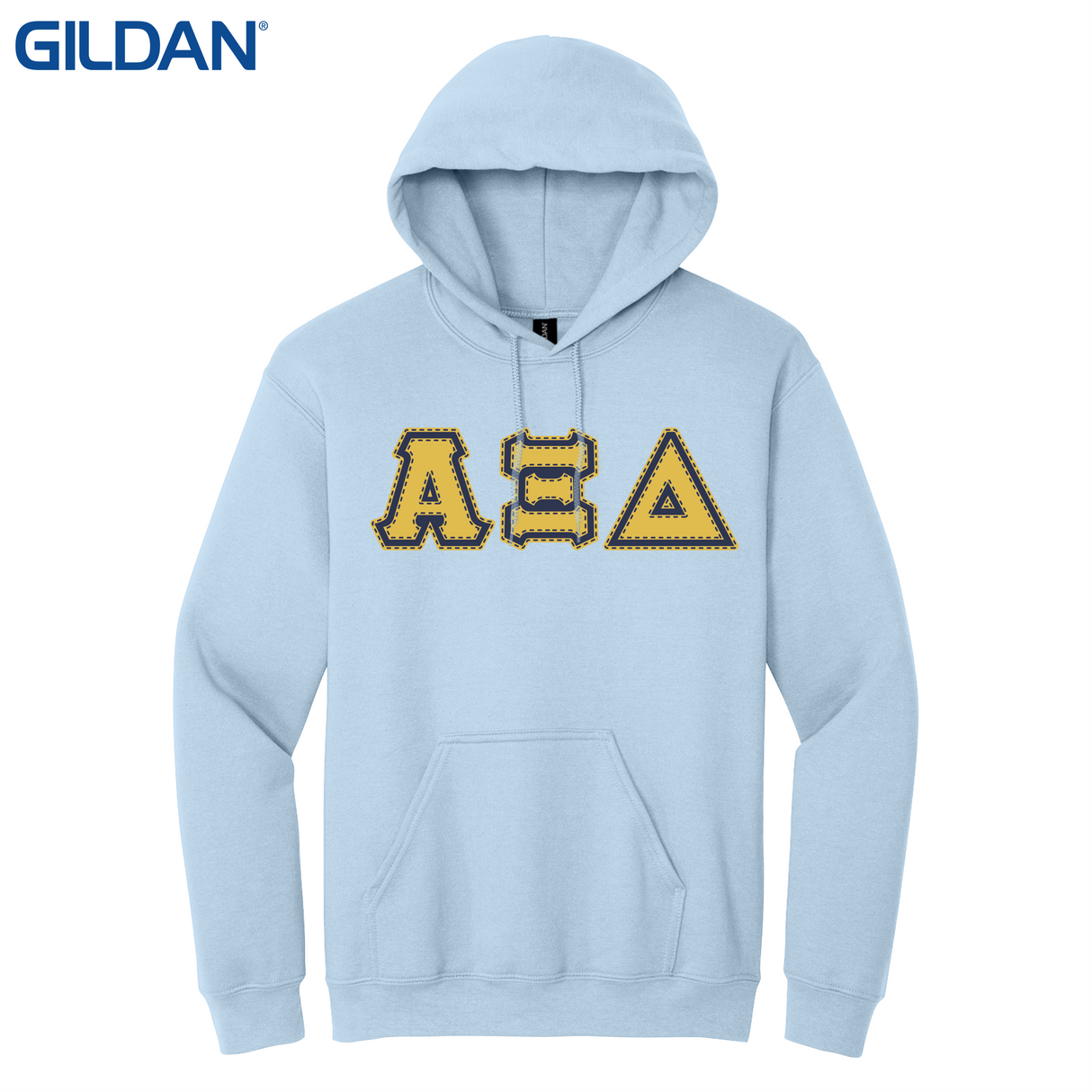 Greek Letters Pullover Hoodie