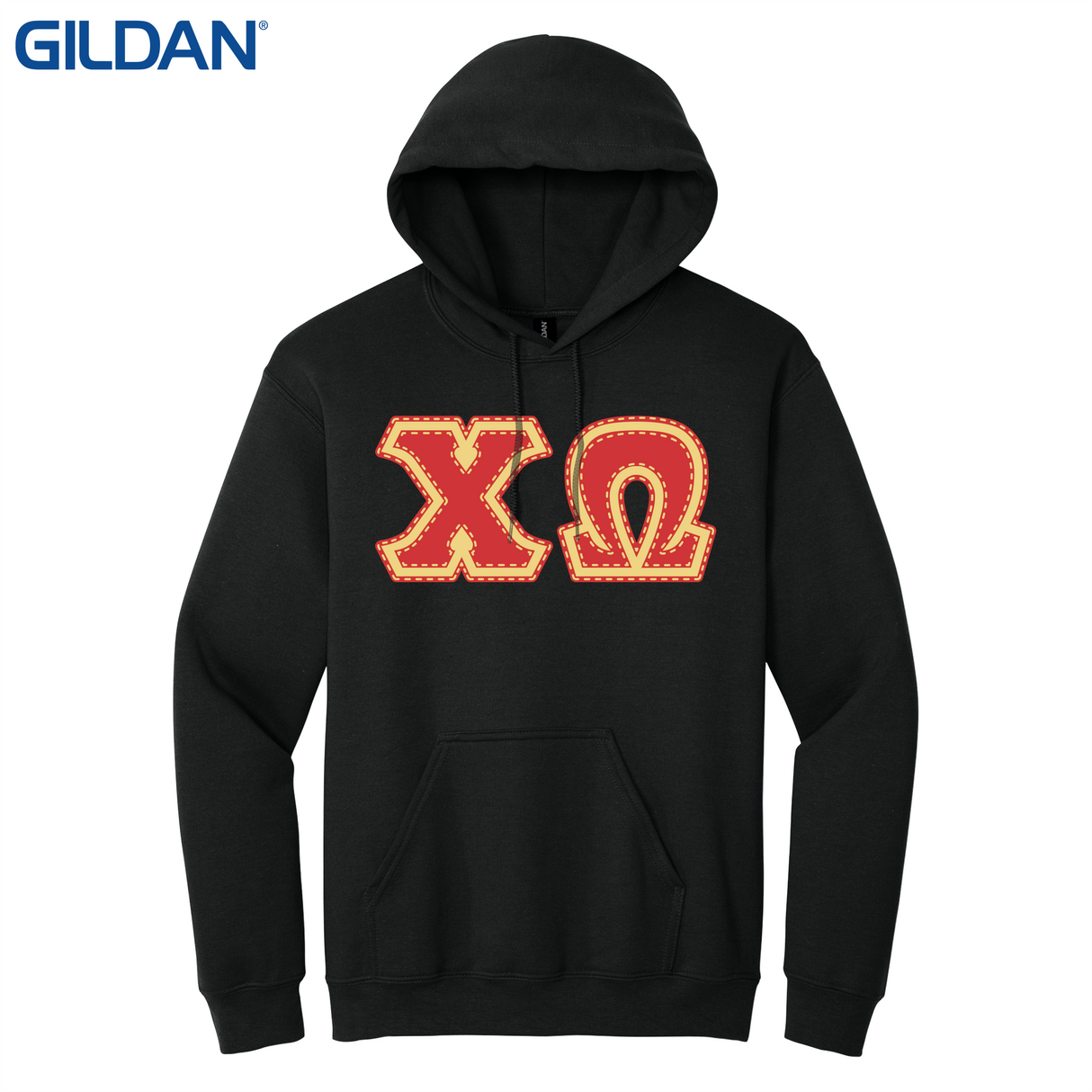 Greek Letters Pullover Hoodie