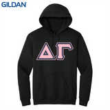 Greek Letters Pullover Hoodie