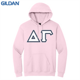 Greek Letters Pullover Hoodie
