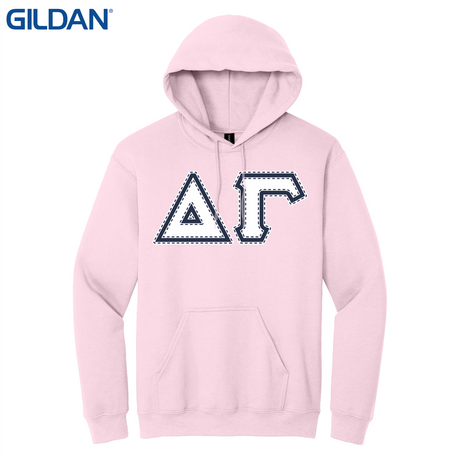 Greek Letters Pullover Hoodie