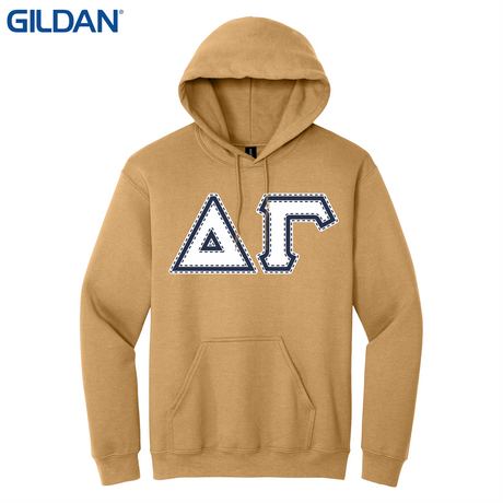 Greek Letters Pullover Hoodie