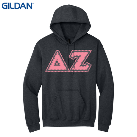 Greek Letters Pullover Hoodie