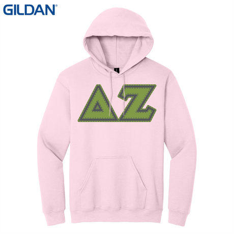 Greek Letters Pullover Hoodie
