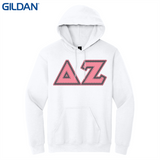 Greek Letters Pullover Hoodie