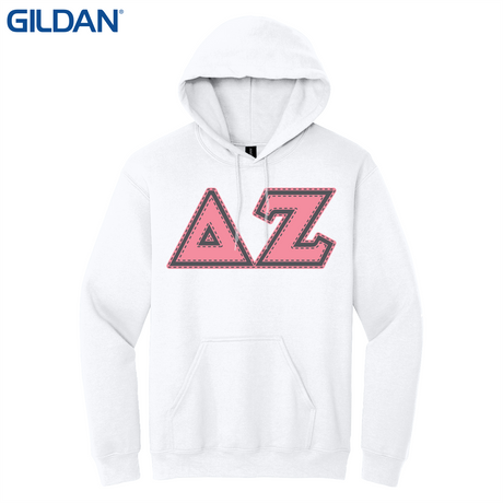 Greek Letters Pullover Hoodie