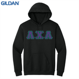 Greek Letters Pullover Hoodie