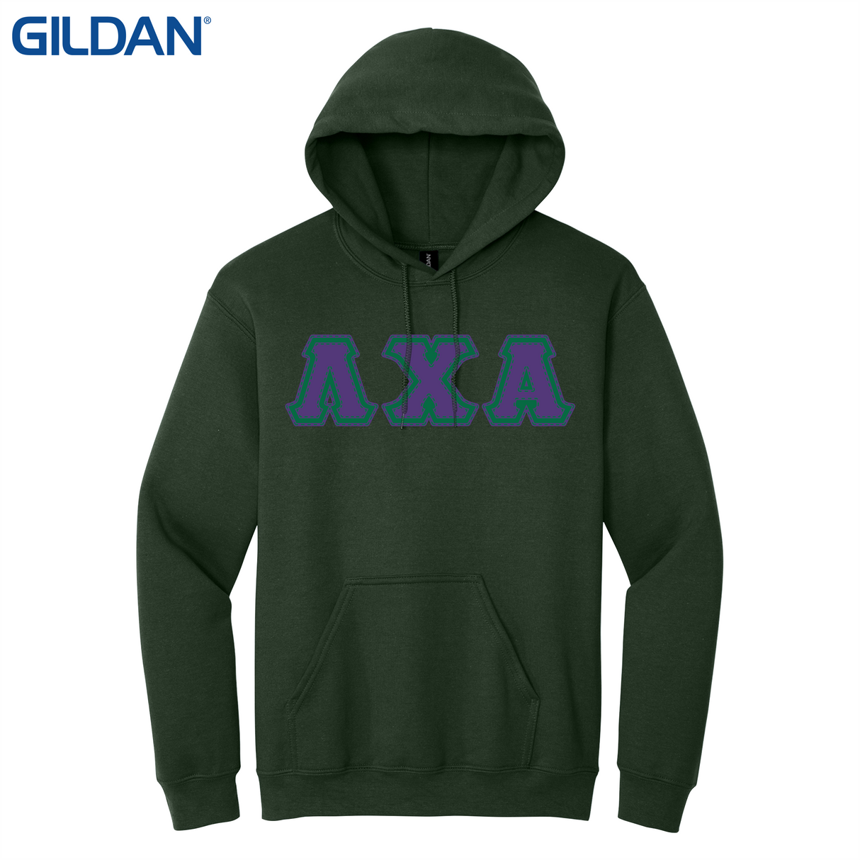 Greek Letters Pullover Hoodie
