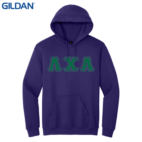 Greek Letters Pullover Hoodie