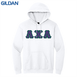 Greek Letters Pullover Hoodie