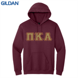 Greek Letters Pullover Hoodie
