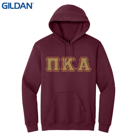 Greek Letters Pullover Hoodie