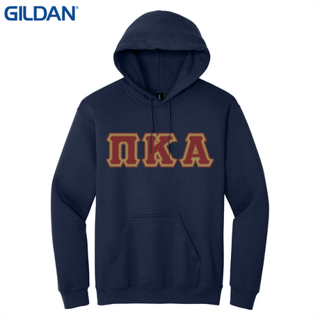 Greek Letters Pullover Hoodie