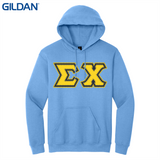 Greek Letters Pullover Hoodie