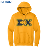 Greek Letters Pullover Hoodie